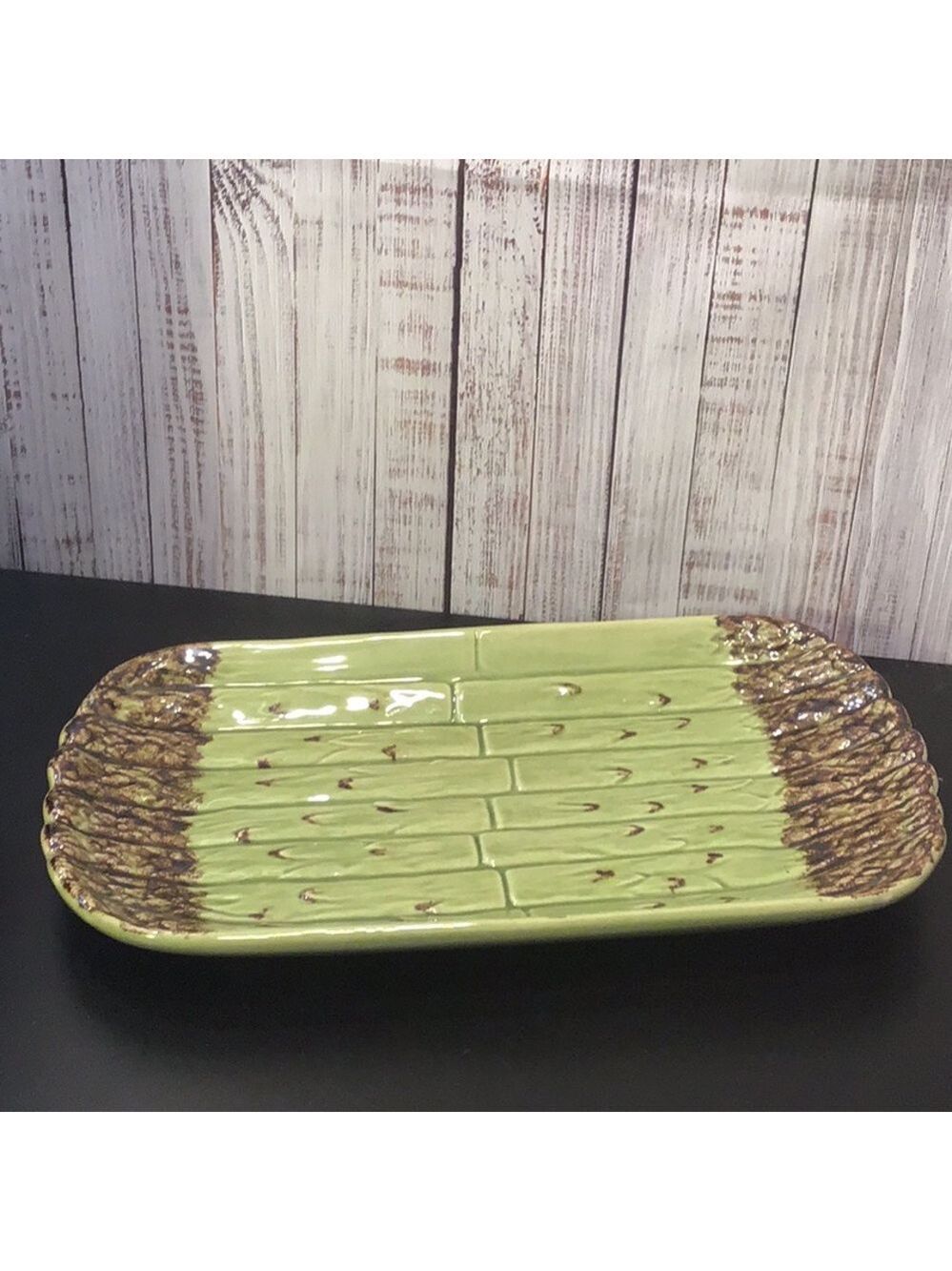 Bordallo Pinheiro Ceramic Asparagus Dish, Portugal - Picture 3 of 5